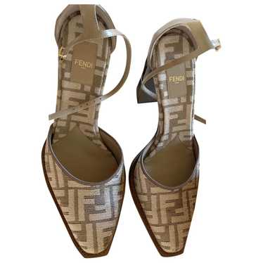 Fendi Colibri leather sandal