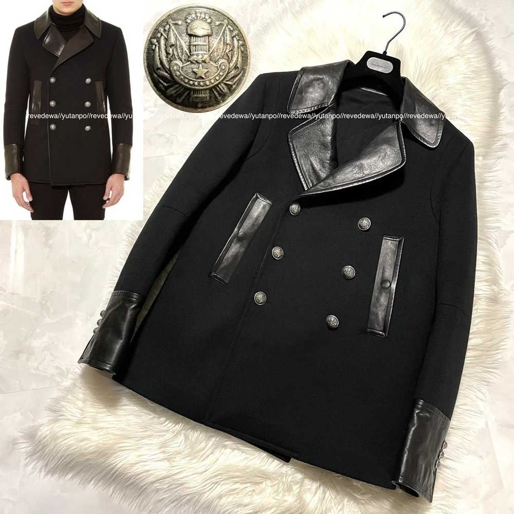 Balmain Balmain Homme Leather Switch P Coat Jacke… - image 1