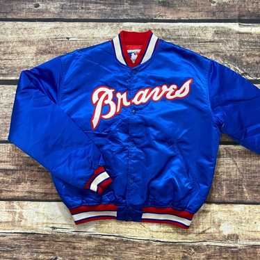 Vintage Atlanta Braves Logo Athletic Jacket Size X-Small – Yesterday's Attic