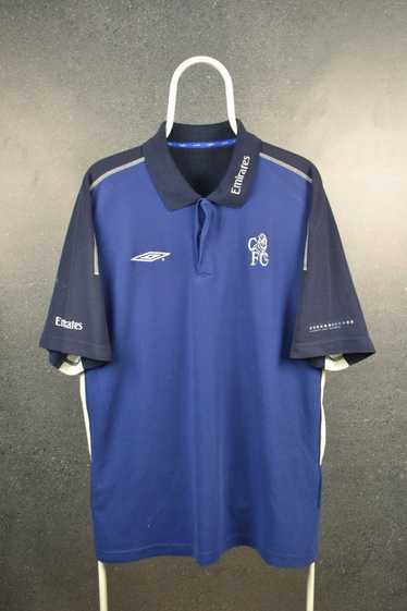 Vintage Umbro Chelsea FC 2004/05 Away Soccer Jersey (XL) – 2D Soccer