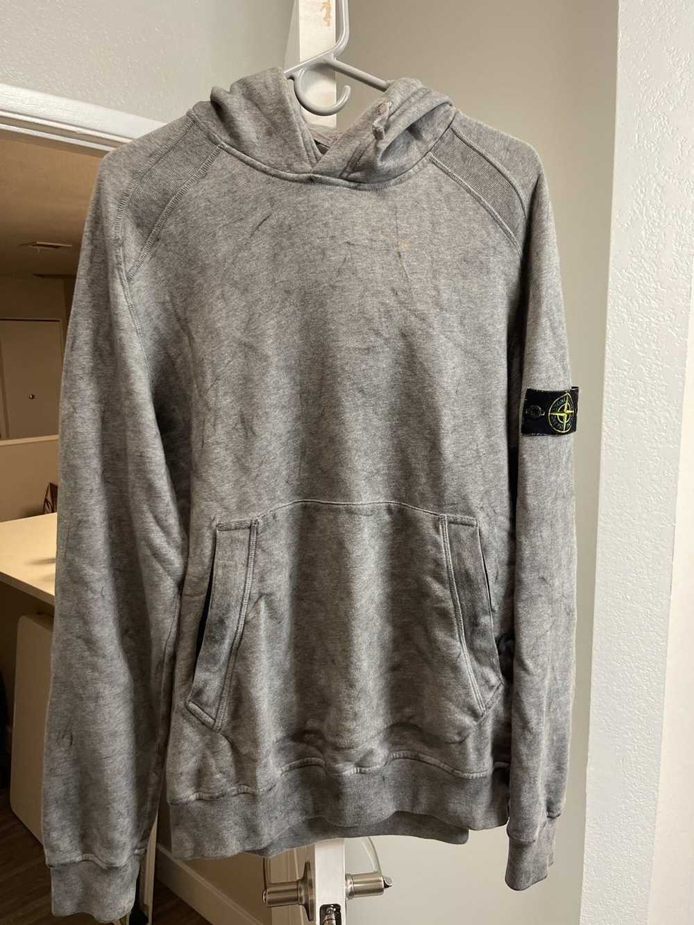 Stone Island Stone island washed hoodie - image 1