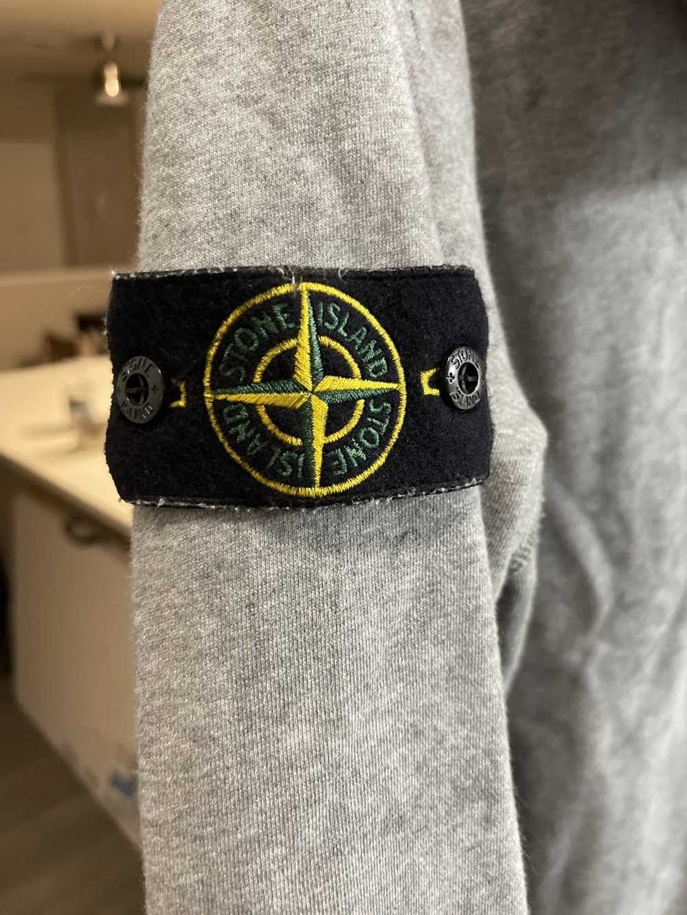 Stone Island Stone island washed hoodie - image 3