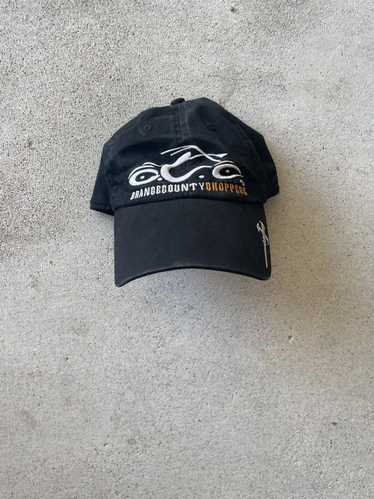 Bio-Domes ORANGE COUNTY CHOPPERS Snapback Cap/Hat - Straw w/ Trucker Mesh  Brown