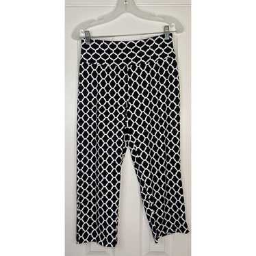 J.McLaughlin Newport Capri Geometric Print Catalina Cloth Knit Stretchy  Pull-On Pants