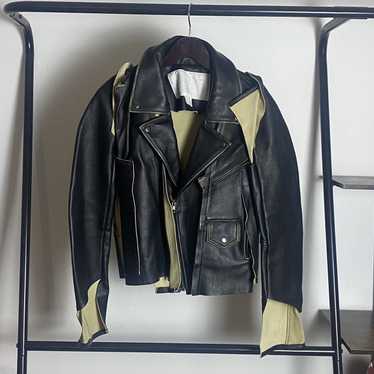 Maison martin margiela discount leather jacket h&amp