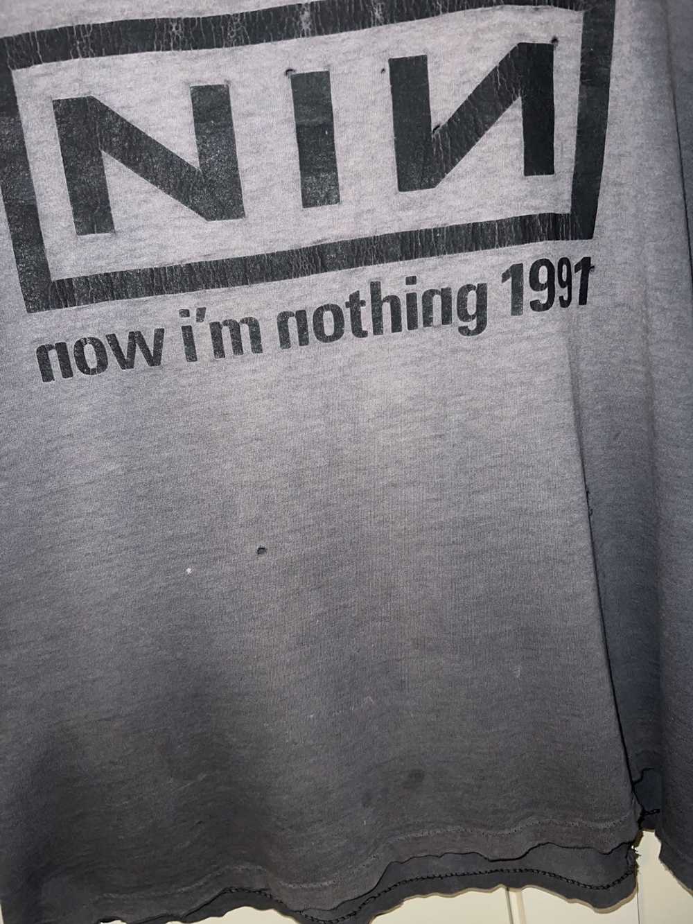 Vintage 1991 NOW IM NOTHING VINTAGE T-SHIRT - image 4