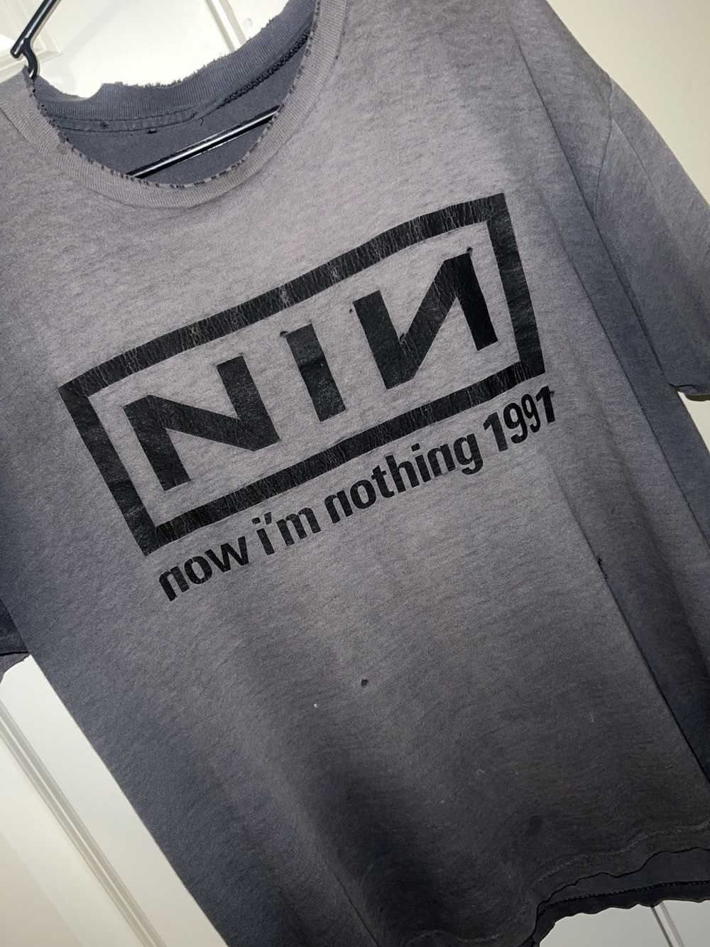 Vintage 1991 NOW IM NOTHING VINTAGE T-SHIRT - image 5