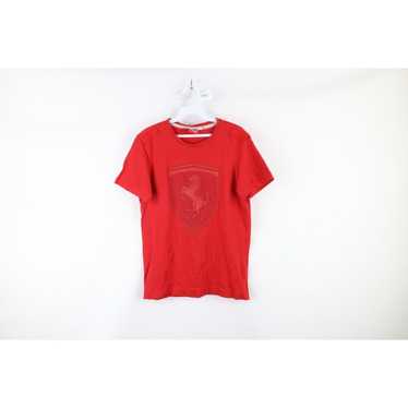 Ferrari T-Shirt with small Scudetto print - Red (SFR1119)