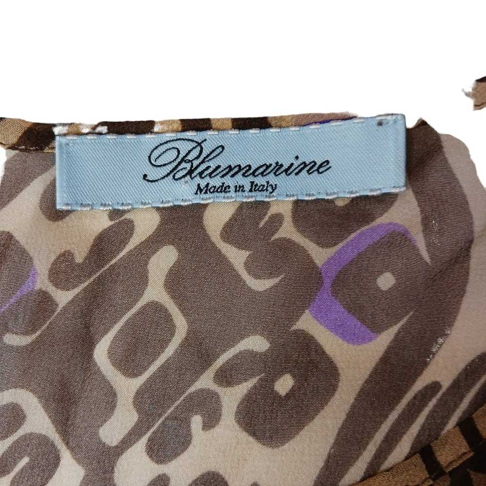 Blumarine × Italian Designers BLUMARINE Silk Blen… - image 10