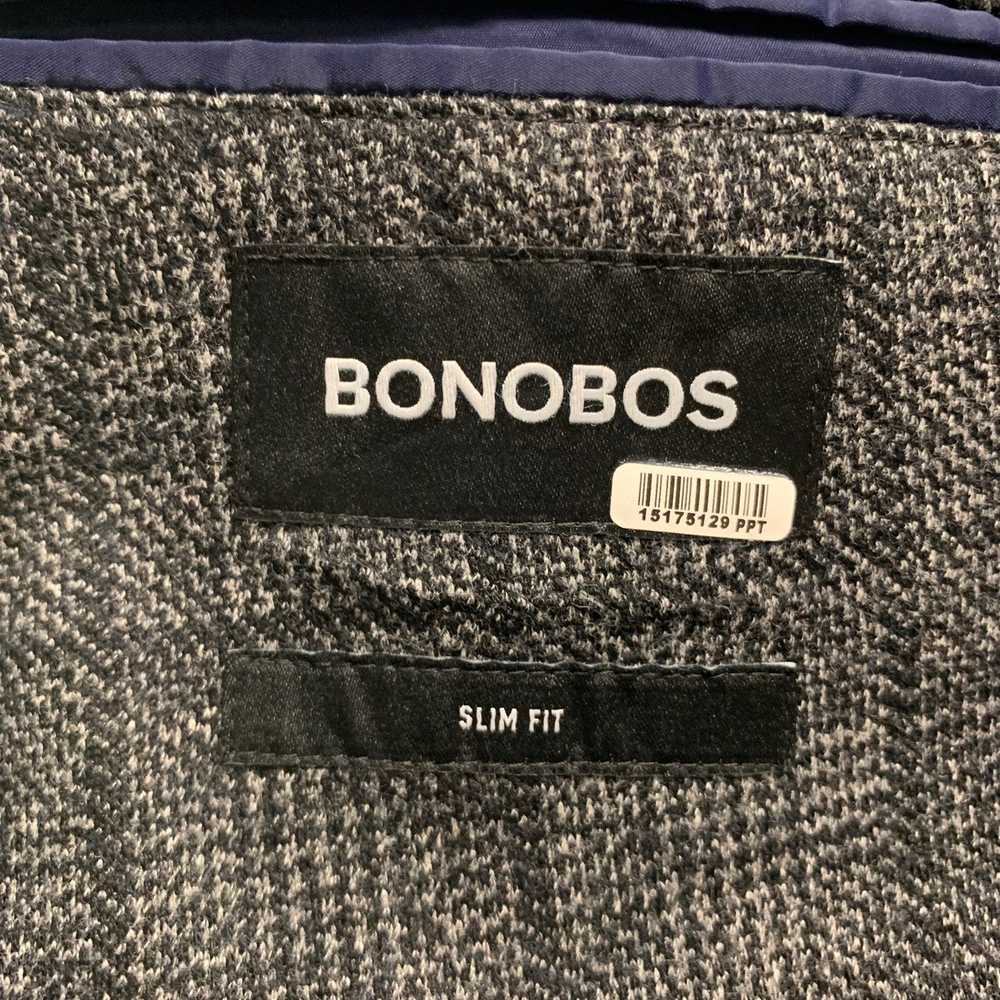 Bonobos Grey Charcoal Plaid Wool Single Button 33… - image 8
