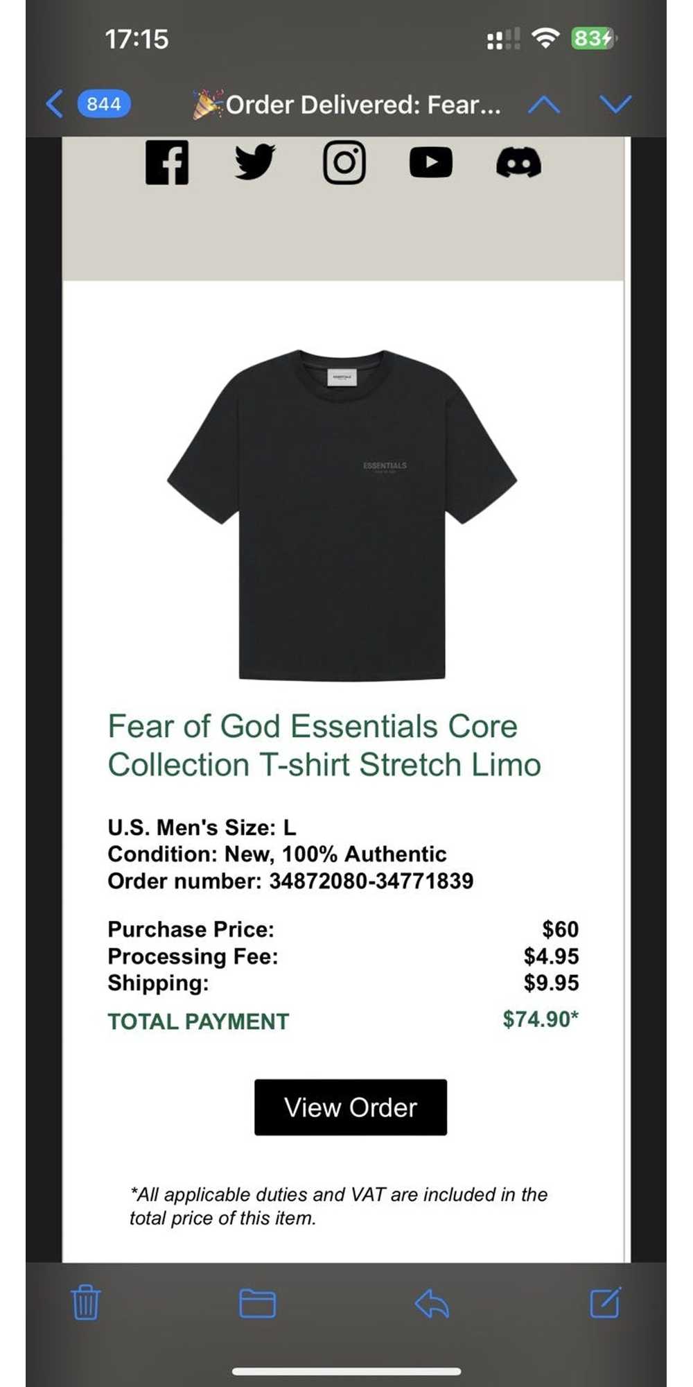 Essentials Fear of God Essentials Core Collection… - image 7