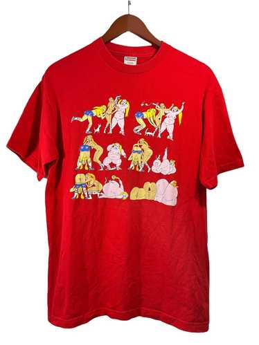Supreme Vintage tee 2003 T-shirts Red Made In USA Lar… - Gem