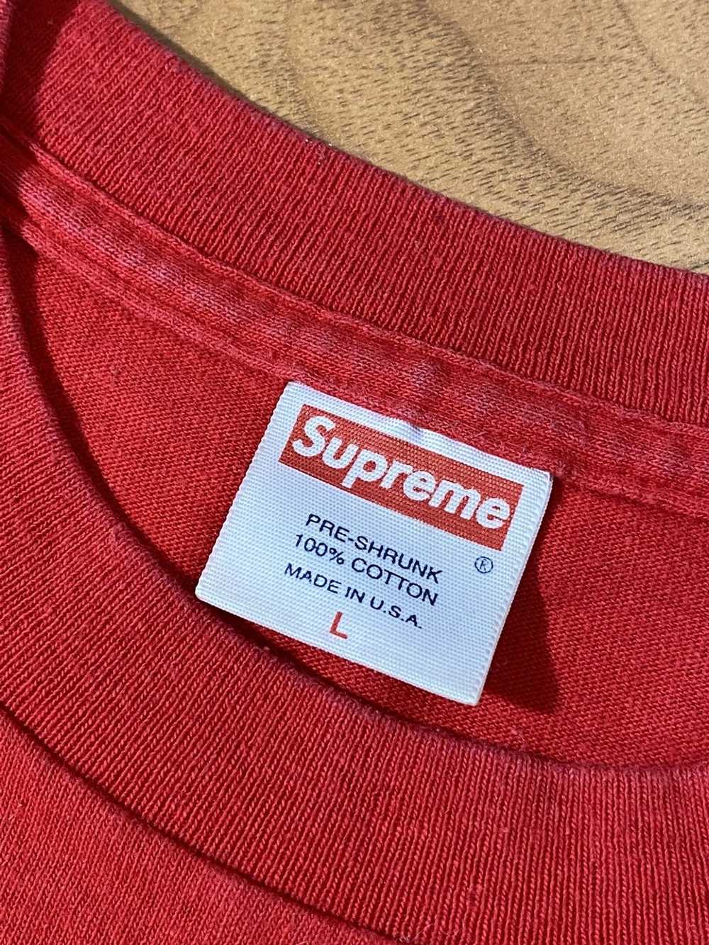 Supreme Vintage tee 2003 T-shirts Red Made In USA Large XL