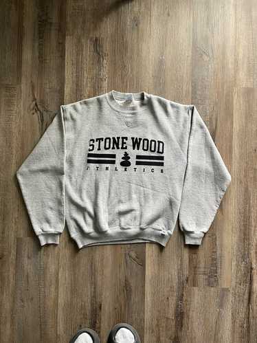 Russell Athletic × Streetwear × Vintage Stone Wood