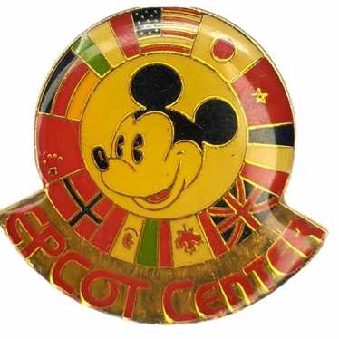 Disney Disney Parks Mickey Epcot Center Flag VTG … - image 1
