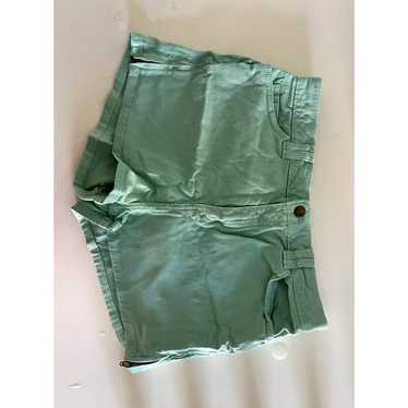 Other Size 30/31 Light Green Denim pair of shorts - image 1