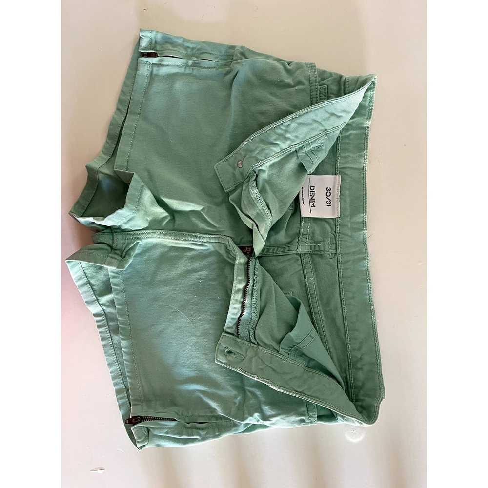 Other Size 30/31 Light Green Denim pair of shorts - image 3