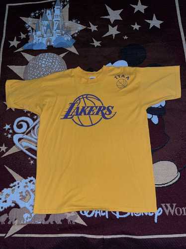 Zipway NBA Men's Big & Tall Los Angeles Lakers Sleeveless Muscle Shirt, Yellow - 2XL