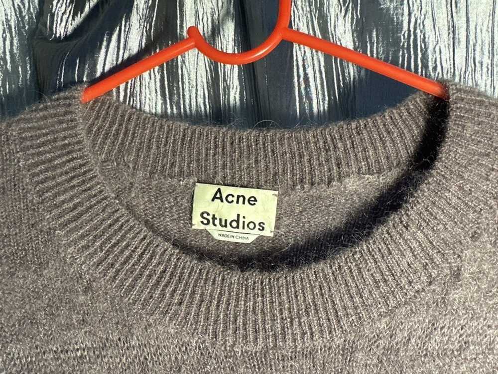 Acne Studios Acne Studios Purple Pullover Mohair … - image 5