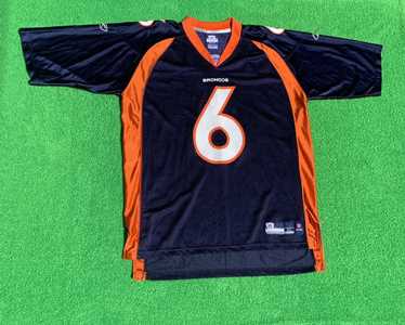 Reebok NFL Equipment Denver Broncos #6 Jay Cutler Navy Replica