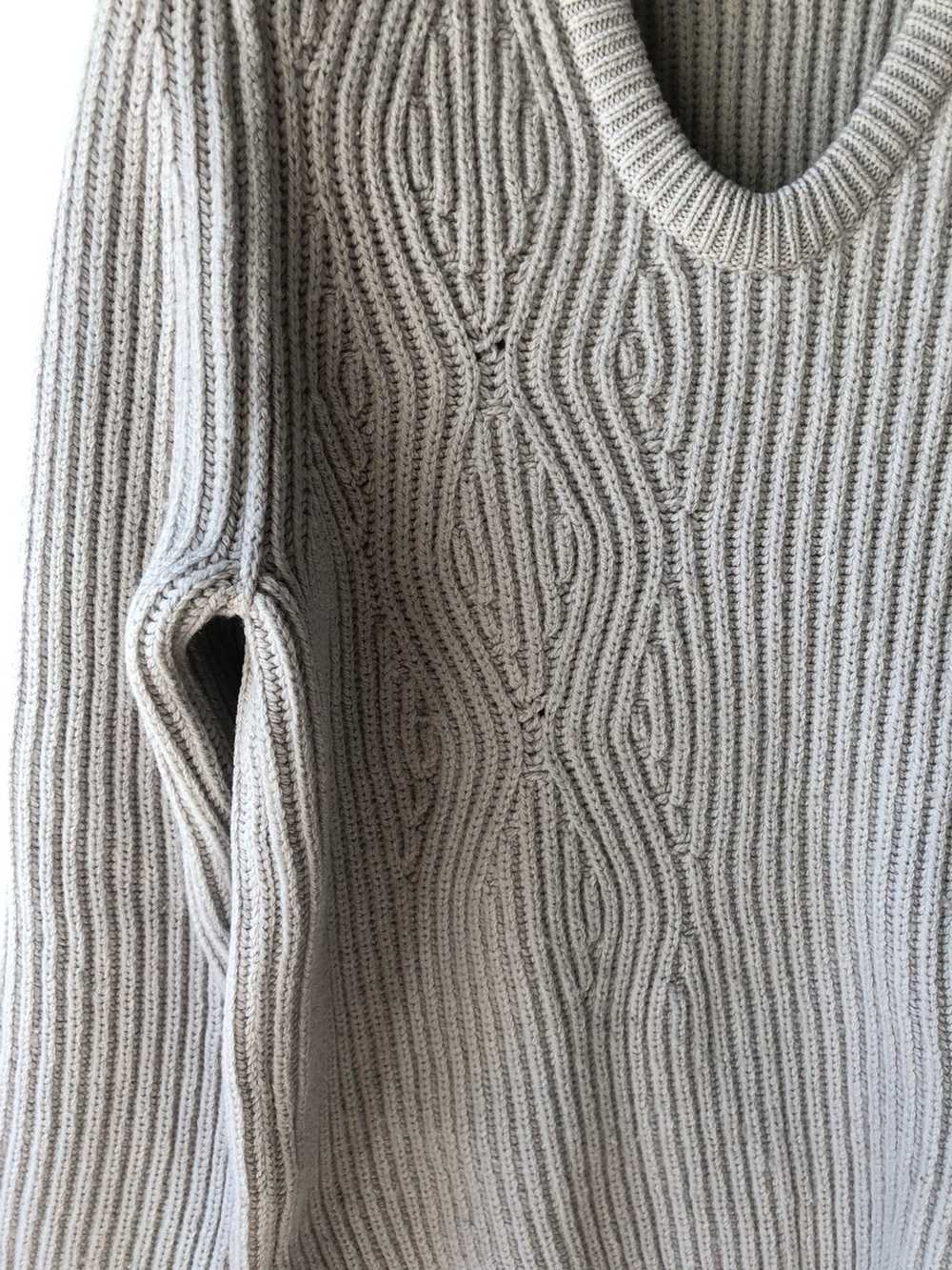 Lanvin Lanvin Men’s Stone Wool Sweater - image 6