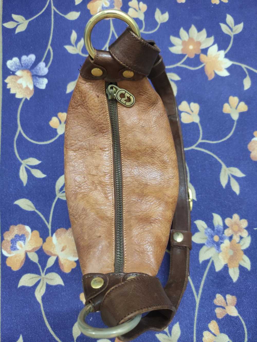 Vintage Marino Orlandi Sling Bag Leather - image 3