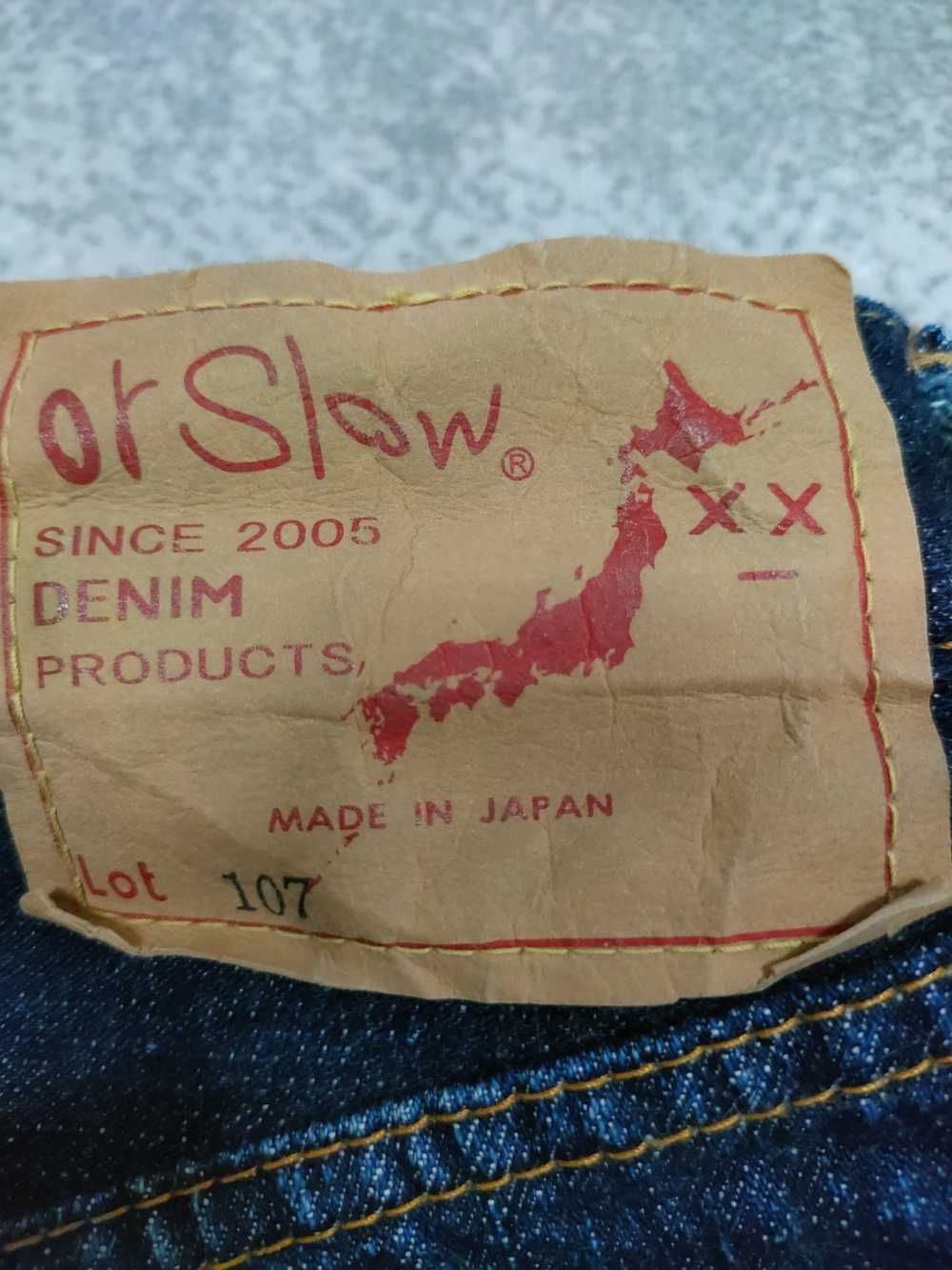 Japanese Brand × Orslow Or slow Selvedge Jeans - image 5