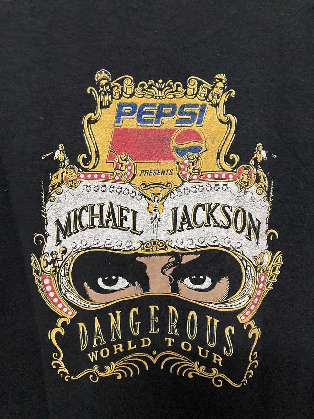 Michael Jackson × Tour Tee × Vintage Vintage 1993… - image 5
