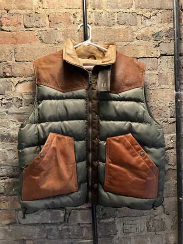 Golden Bear Insulated Leather Vest