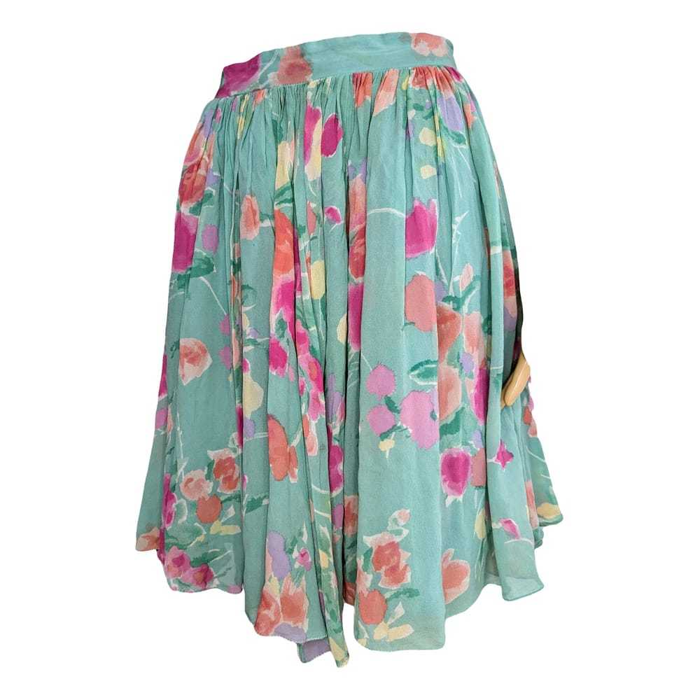 Dior Silk mid-length skirt - image 1