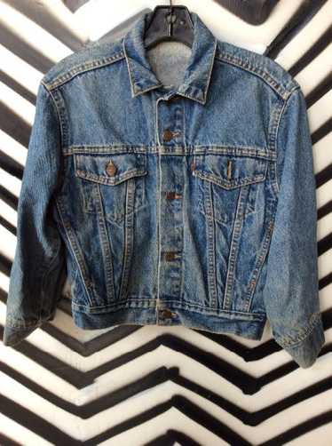 CROPPED DENIM JACKET