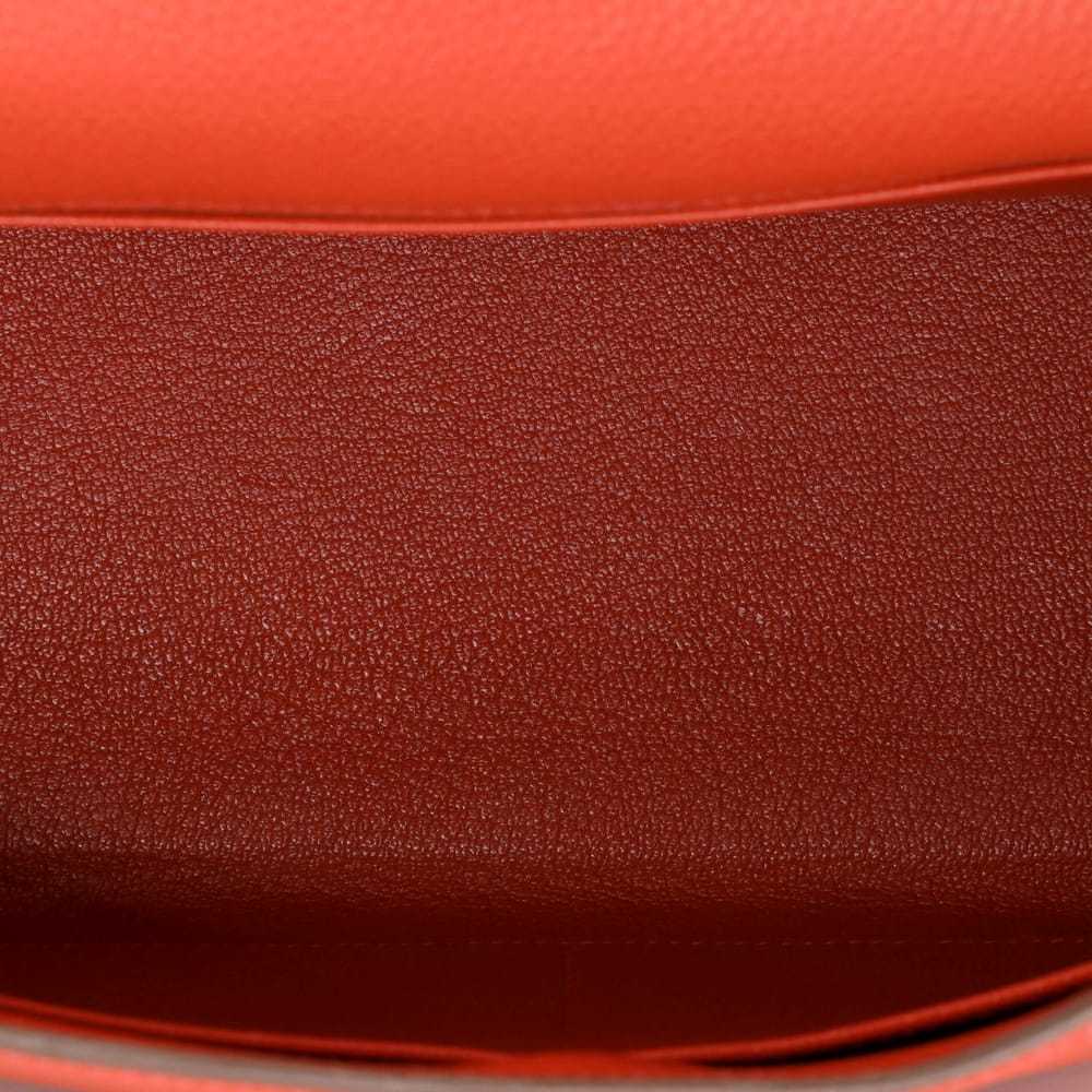 Hermès Kelly 28 leather handbag - image 9