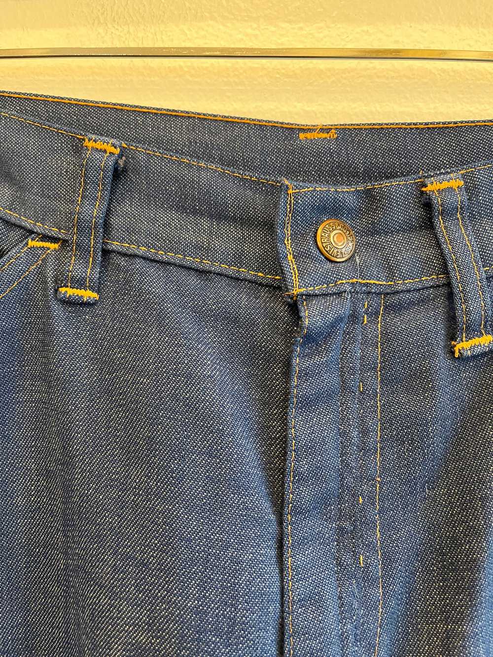 Vintage 1970’s Levi’s “Big E” 917 Denim Jeans - image 2