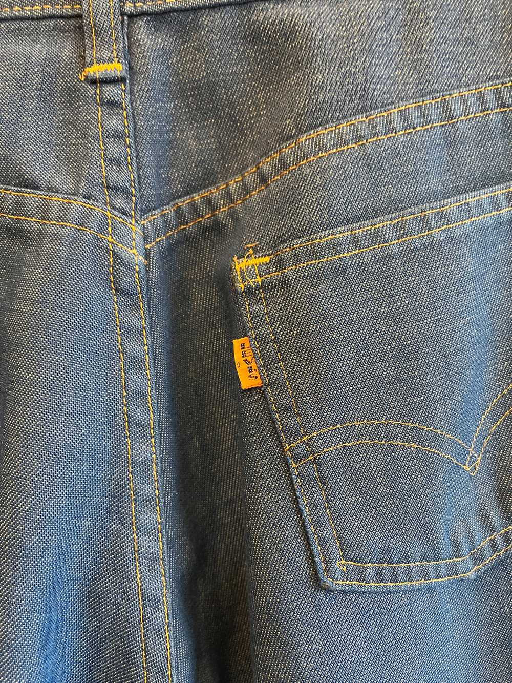 Vintage 1970’s Levi’s “Big E” 917 Denim Jeans - image 4