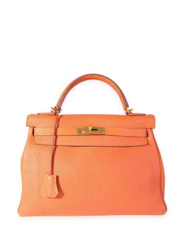 Hermès pre-owned Kelly 32 Retourne handbag - Black