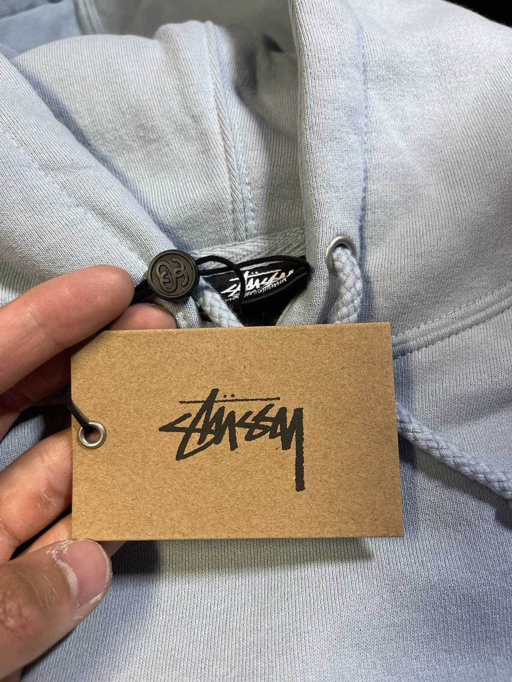 Stussy Stussy 8-Ball Hoodie, Small , Blue, Used - image 7