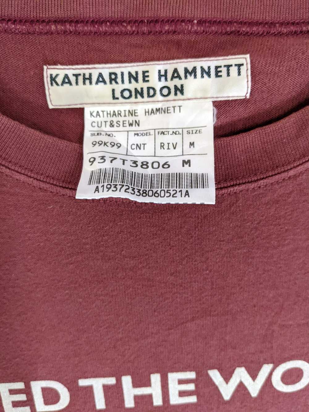 Designer × Katharine Hamnett London Feed The Worl… - image 6