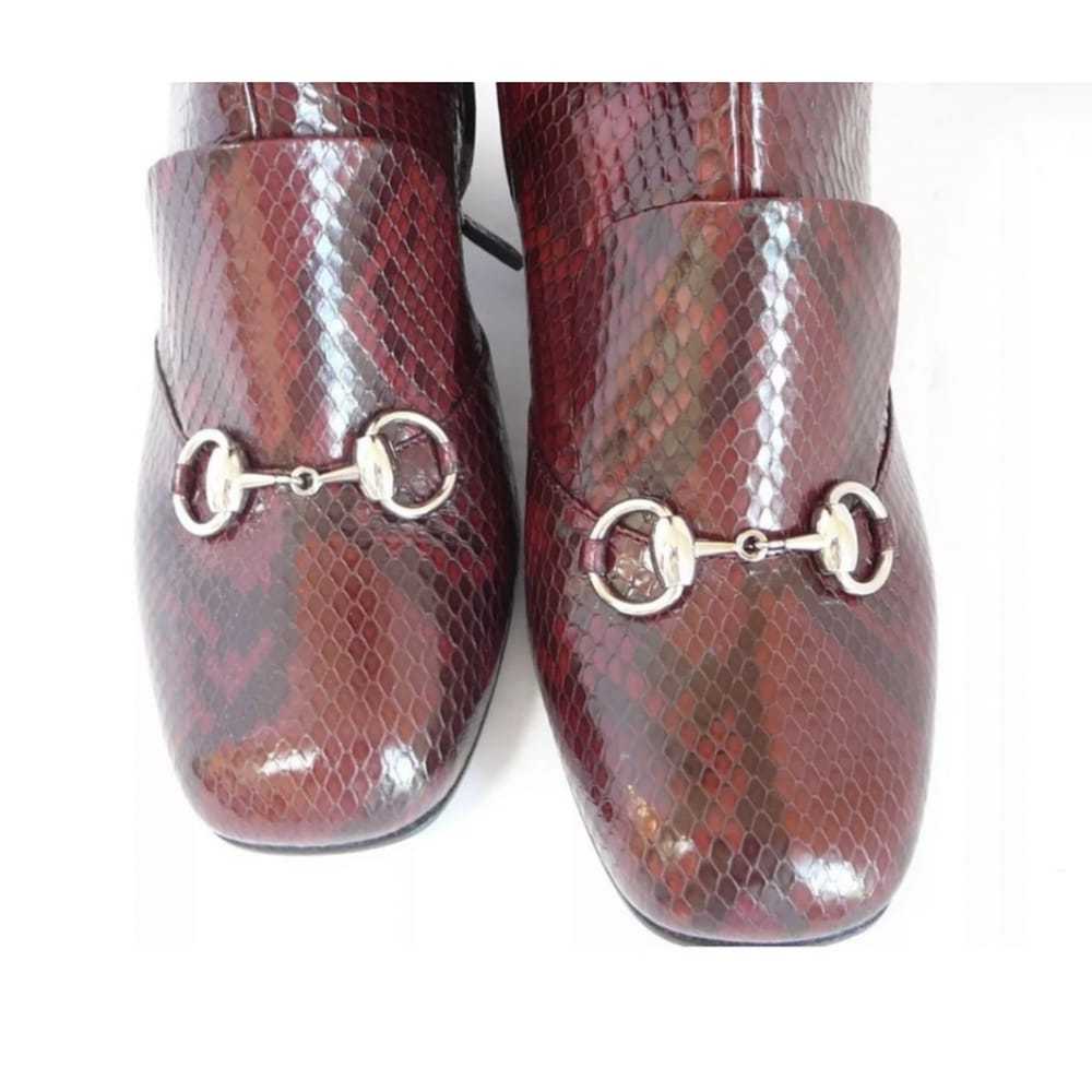 Gucci Python boots - image 2