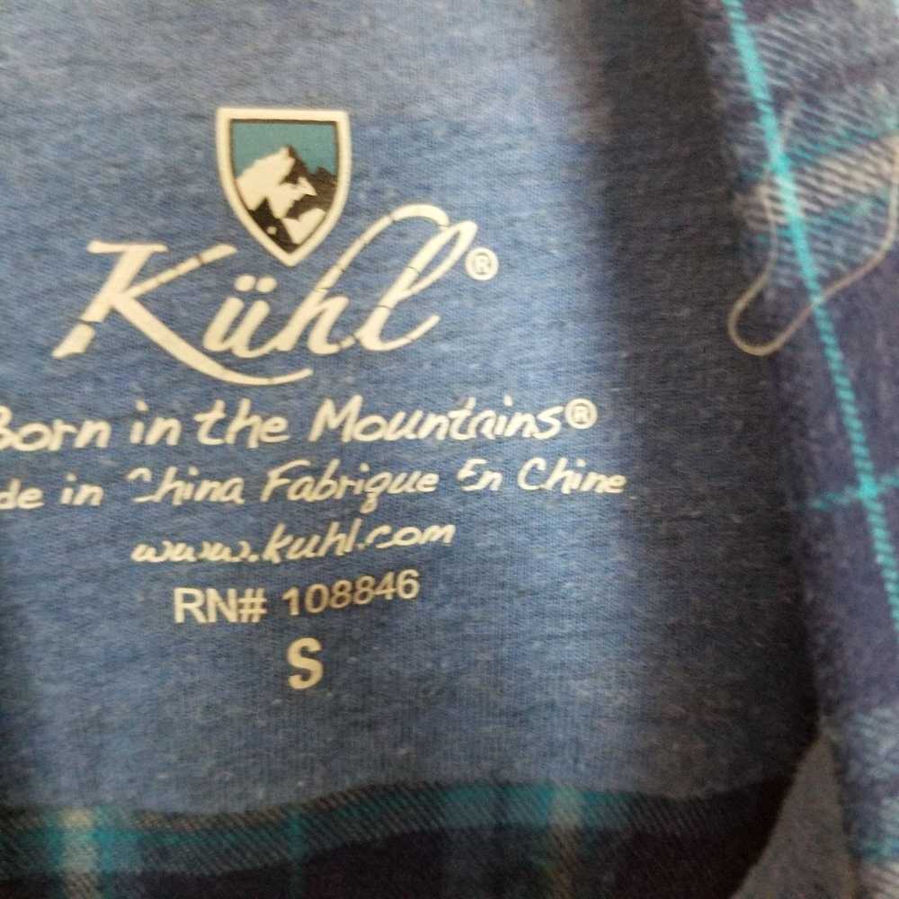 Kuhl Kuhl Womens S Blue Plaid Long Sleeve Button … - image 5
