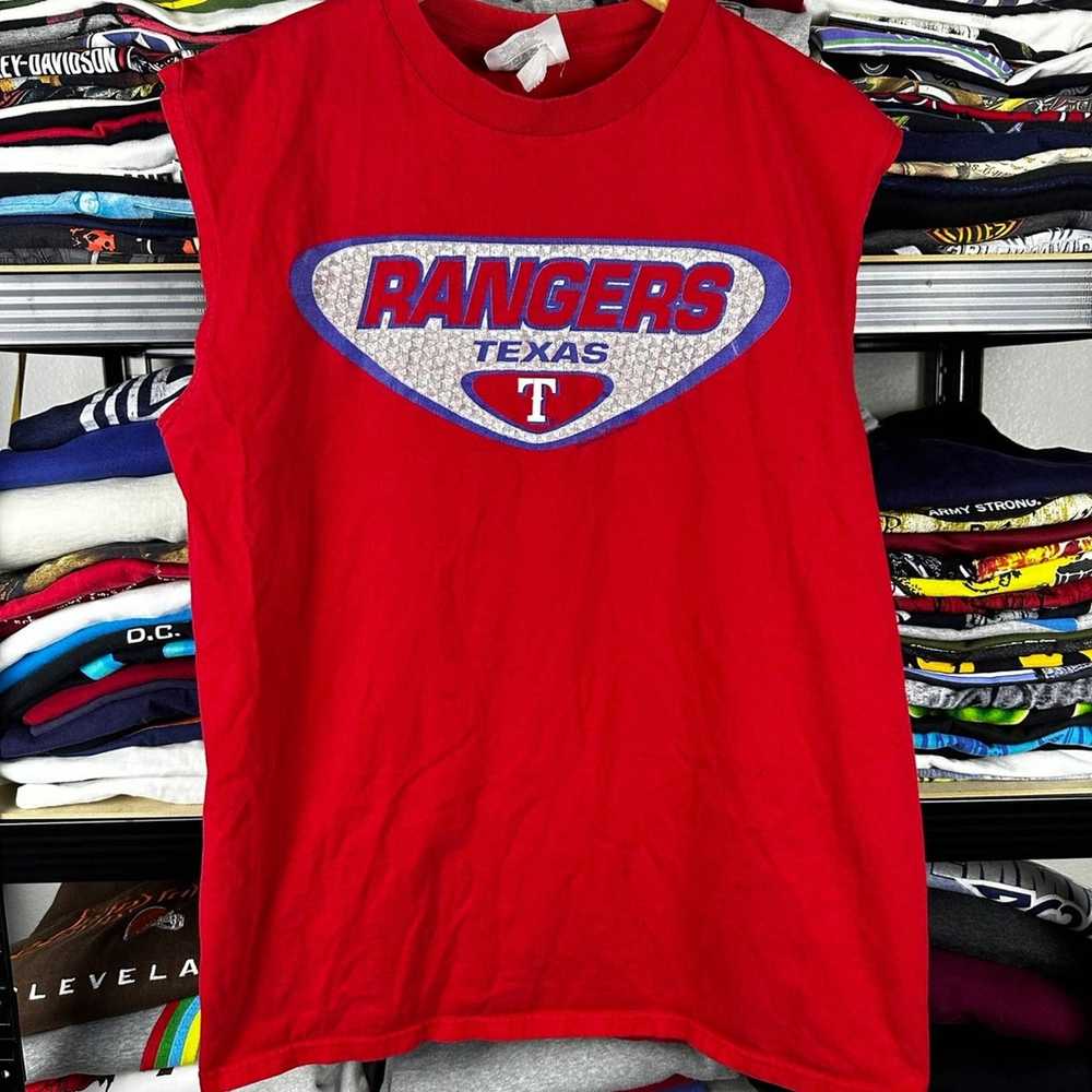 MLB × Sportswear × Vintage 2000 Texas Rangers MLB… - image 1