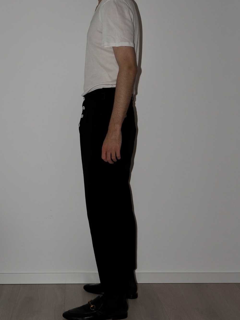 Yohji Yamamoto Yohji Yamamoto Cropped pants A/W 19 - image 8