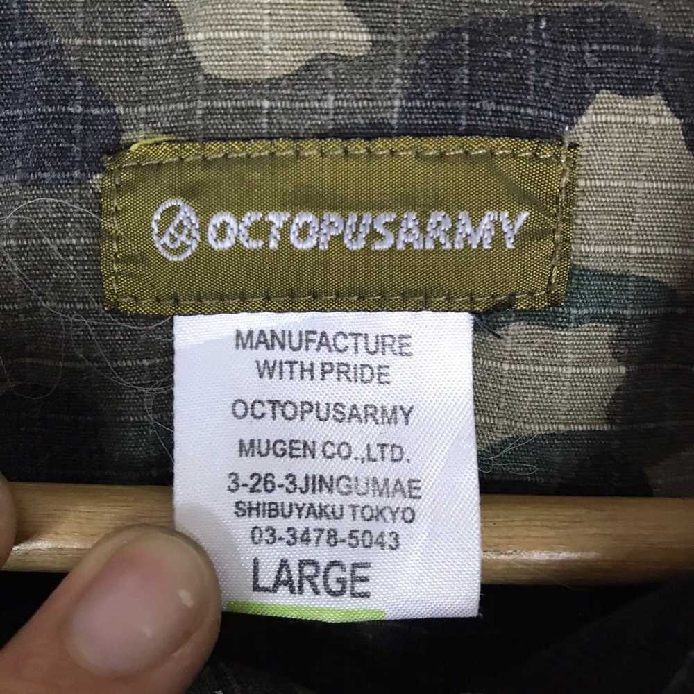 Octopus Japanese Brand Octopus Army Camouflage Po… - image 9