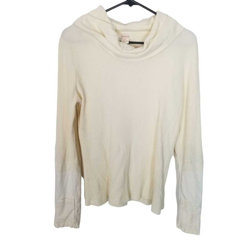 Other Sundance Womens M Ivory Long Sleeve Cowl Ne… - image 1