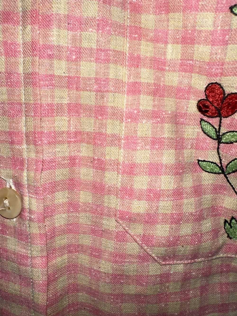 Gucci Gucci Embroidered Button Up - image 6