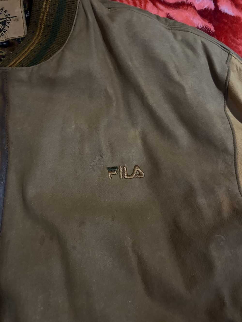 Fila × Streetwear × Vintage Fila suede vintage ja… - image 2