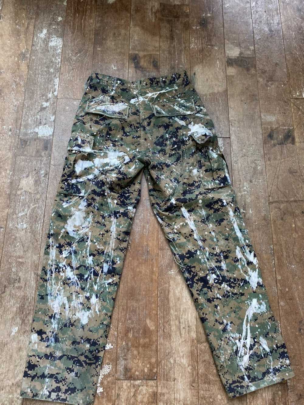 Japanese Brand × Streetwear Distressed, camo pants - image 6