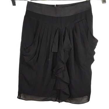 Bcbg black pleated skirt Gem