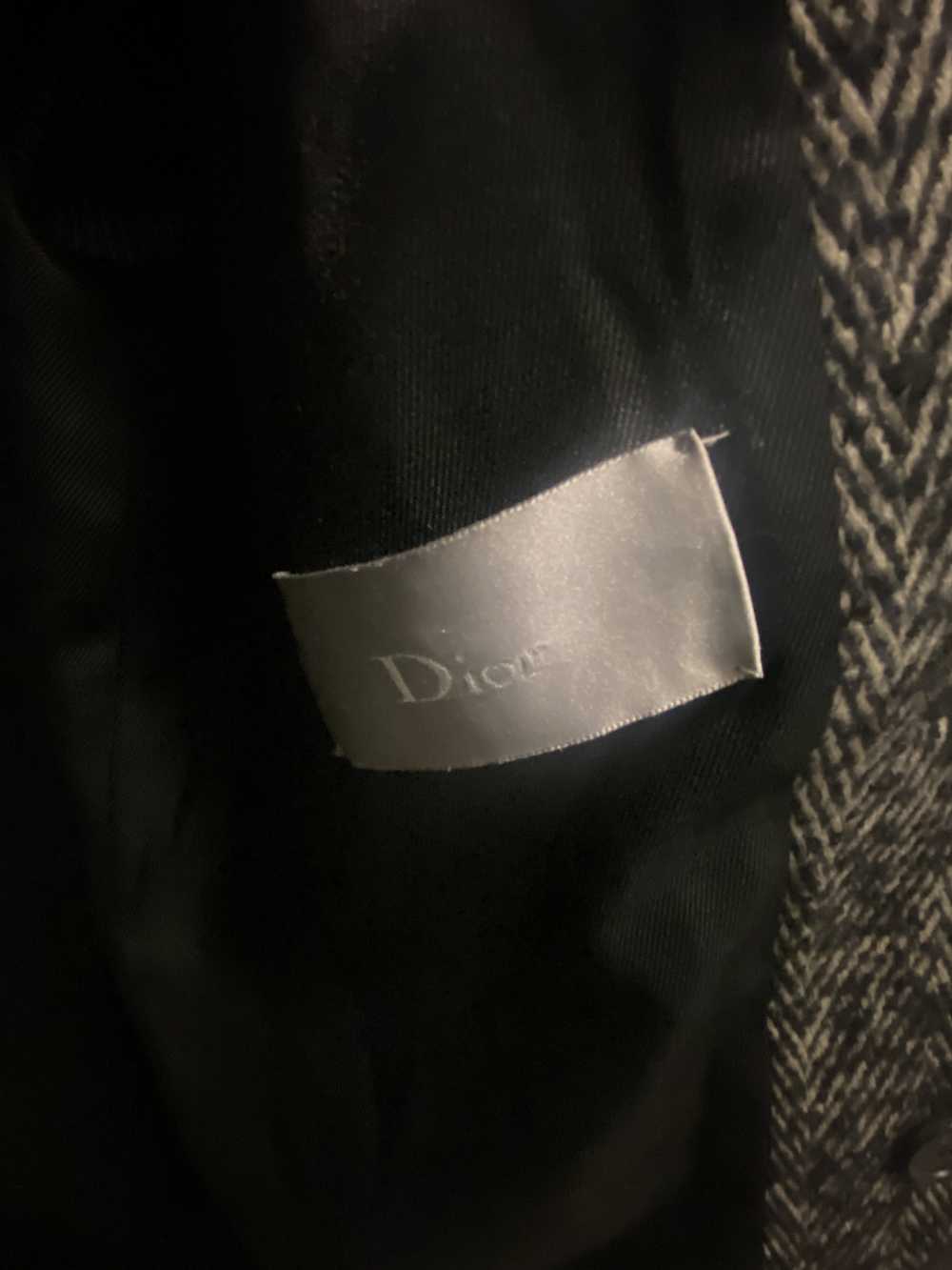 Dior × Hedi Slimane AW07 NAVIGATE HERRINGBONE COA… - image 6