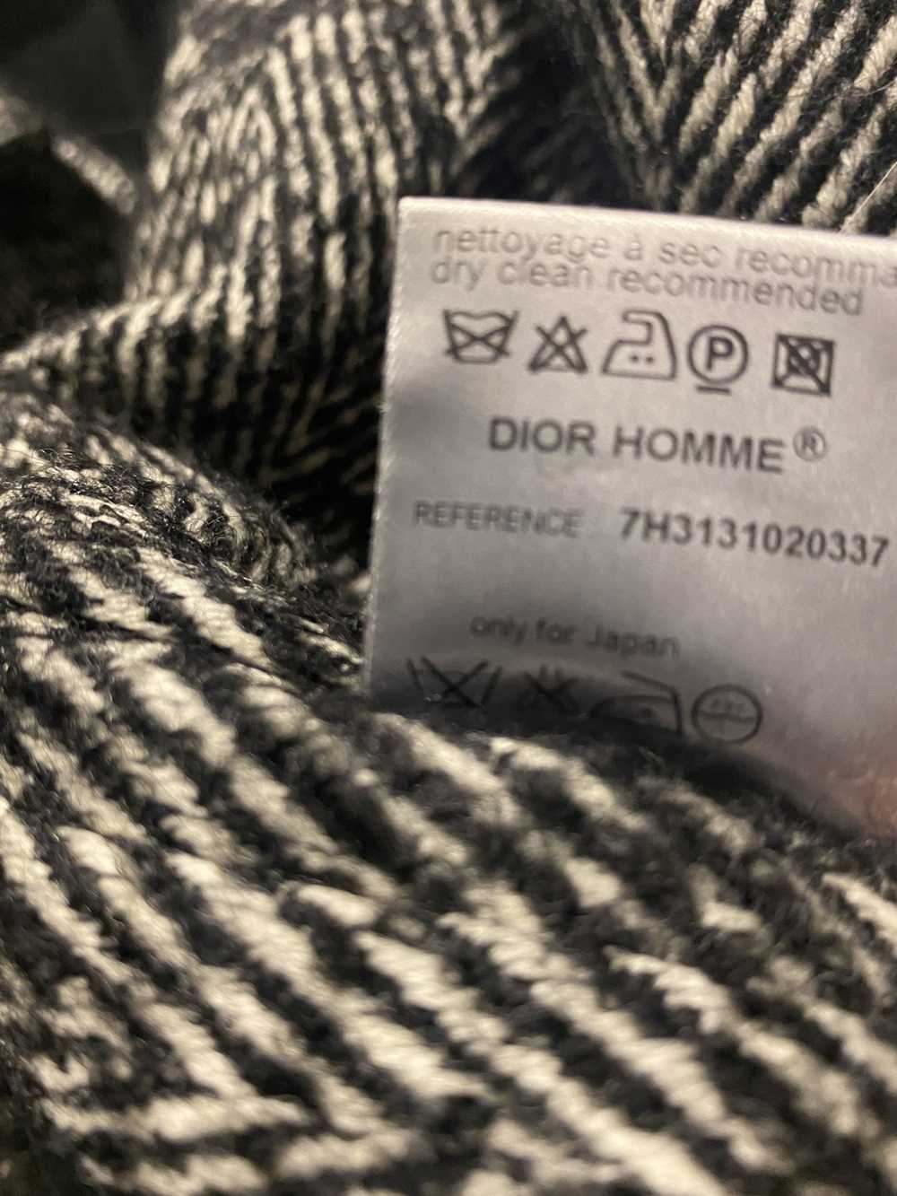 Dior × Hedi Slimane AW07 NAVIGATE HERRINGBONE COA… - image 8