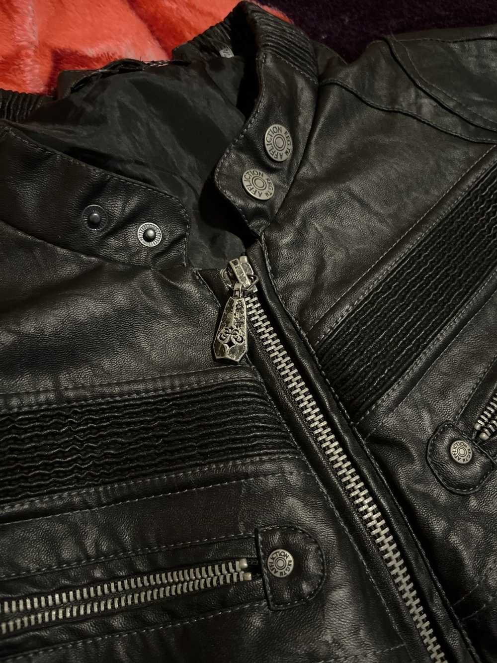 Affliction × Leather Jacket × Streetwear Afflicti… - image 3